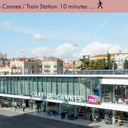 Amazing Centre - Terrasse Ensoleillee - 5 Min Croisette كان